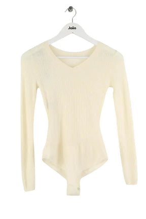 Top Falconeri Blanc en Cachemire, taille XS - Seconde Main