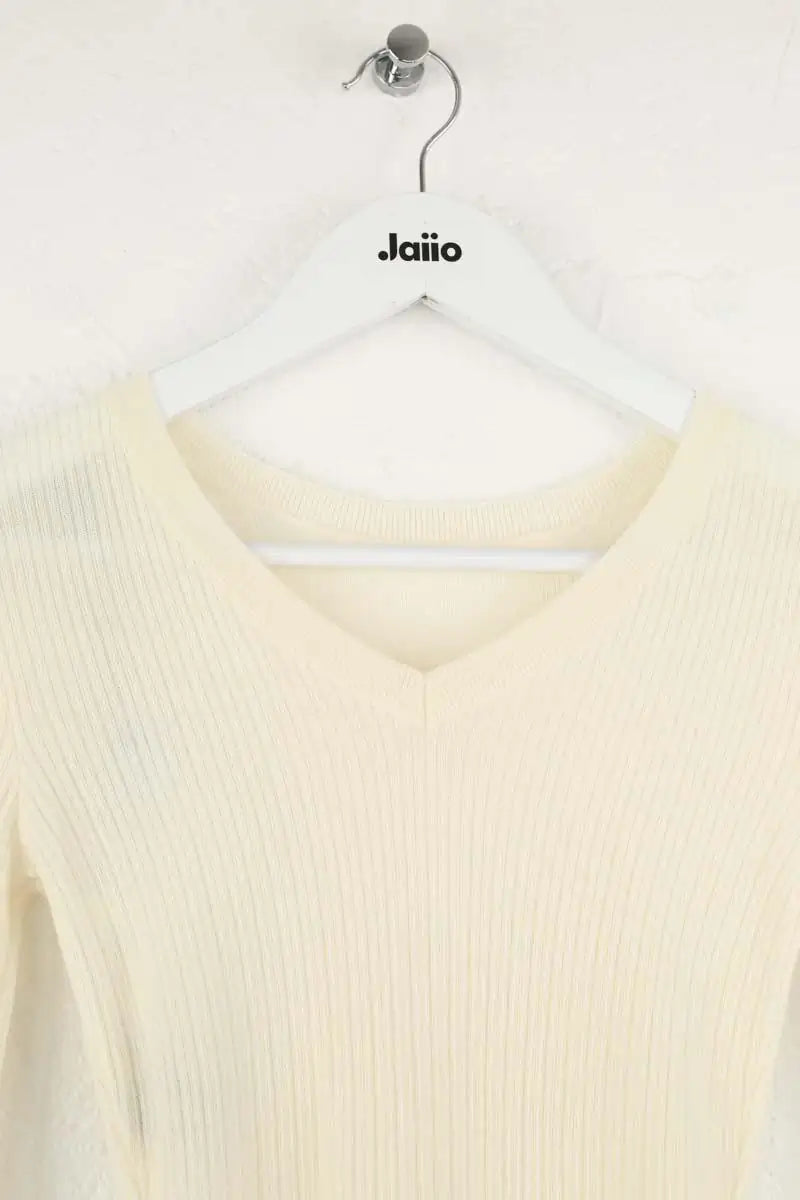 Top Falconeri Blanc en Cachemire