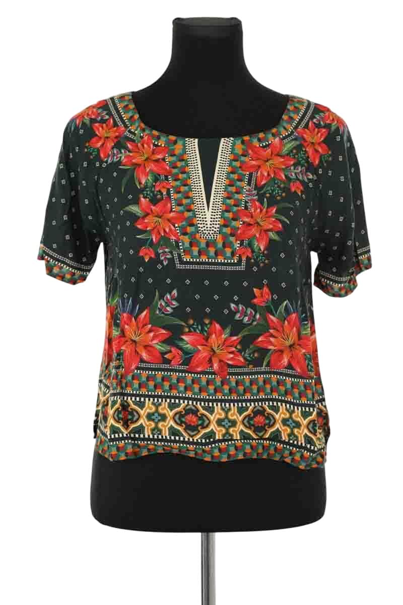 Top Farm Rio Vert en Viscose, taille S - Seconde Main