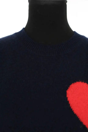 Top From Future Bleu en Cachemire