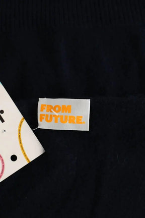 Top From Future Bleu en Cachemire