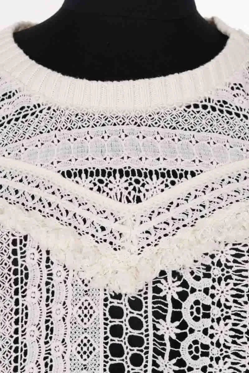 Top Gerard Darel Blanc en Coton