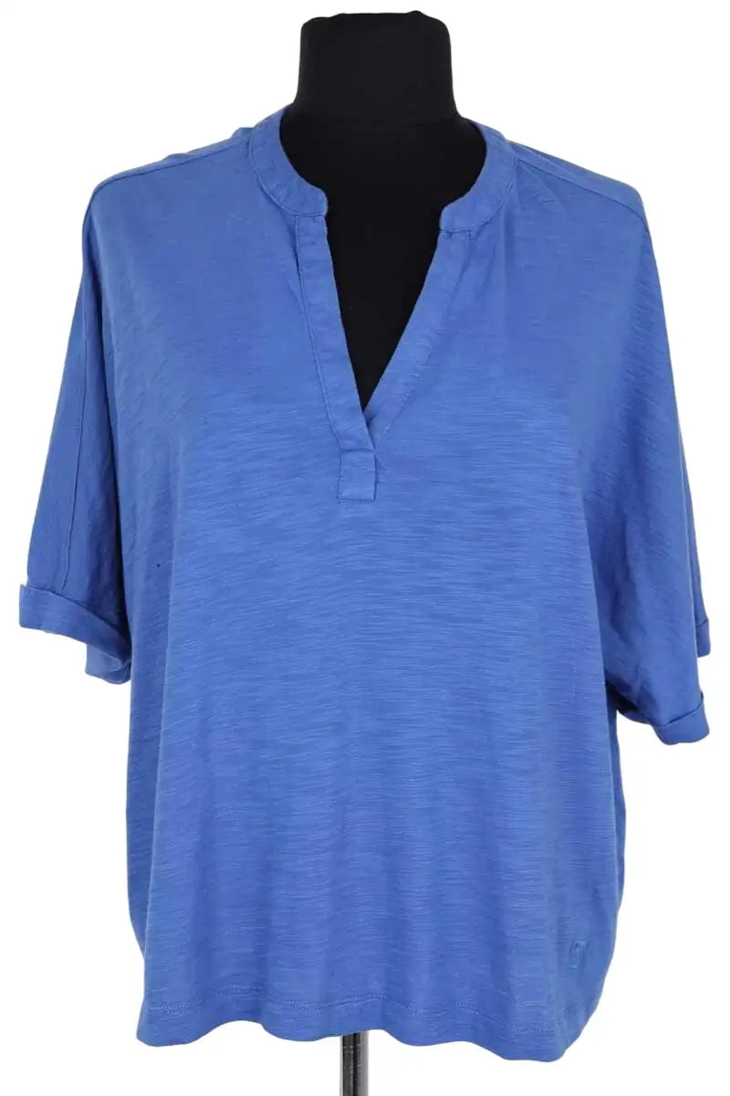 Top Gerard Darel Bleu en Coton, taille M - Seconde Main