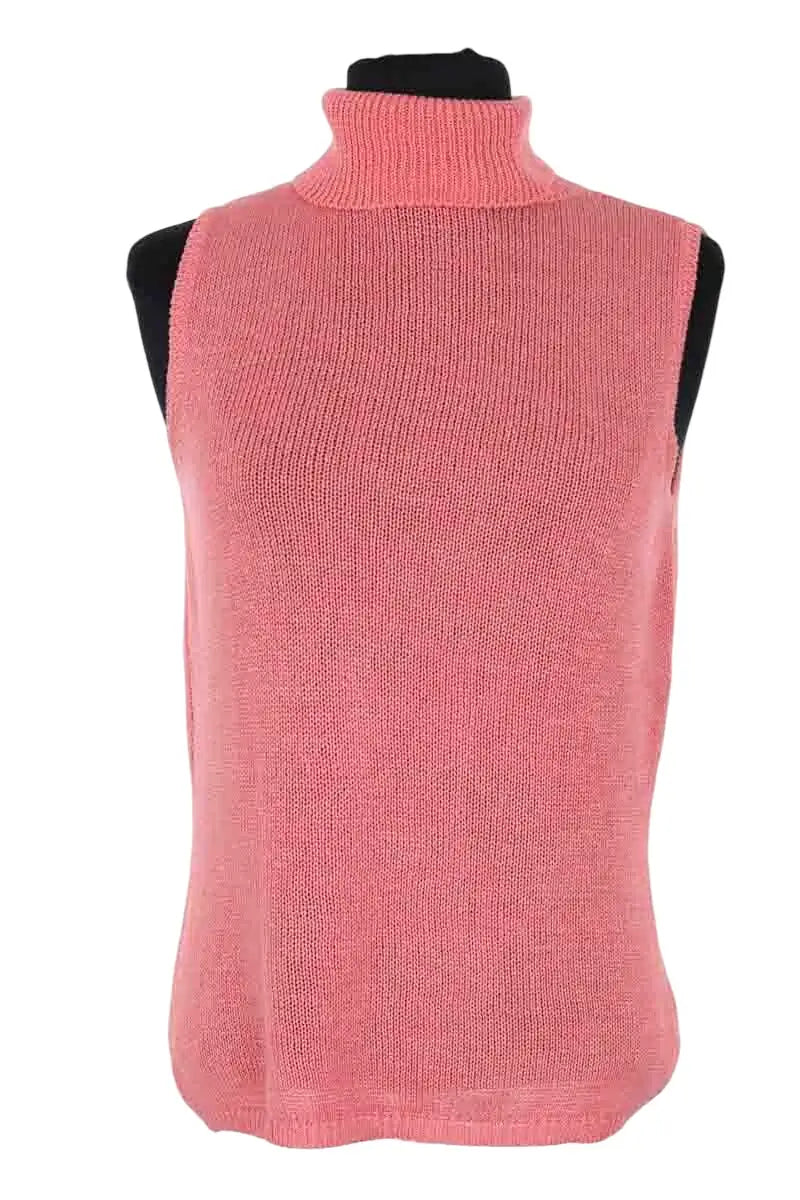 Top Gerard Darel Rose en Coton, taille M - Seconde Main