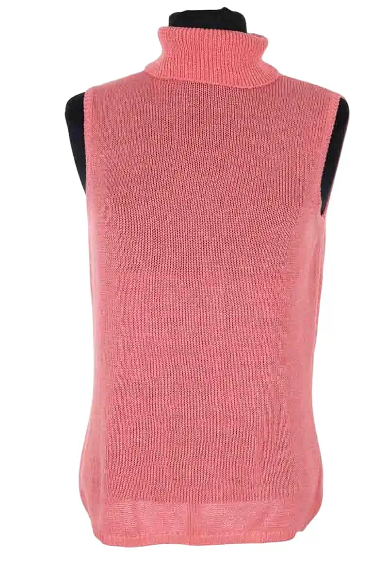 Top Gerard Darel Rose en Coton, taille M - Seconde Main