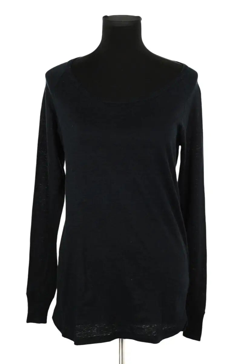 Top Isabel Marant Étoile Noir en Lin, taille L - Seconde Main