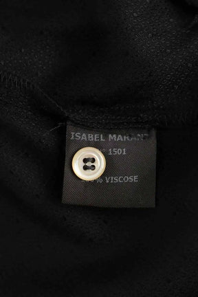 Top Isabel Marant Étoile Noir en Viscose