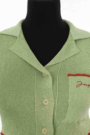 Top Jacquemus Brilho Vert en Viscose