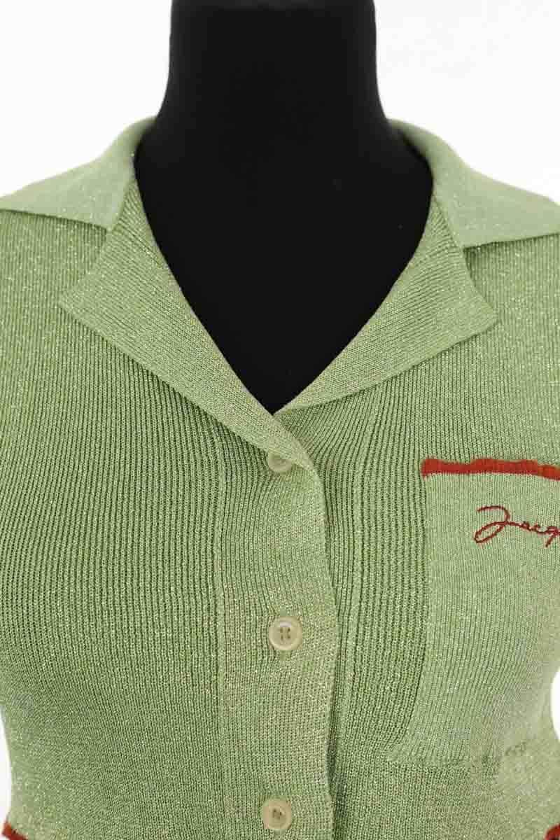 Top Jacquemus Brilho Vert en Viscose