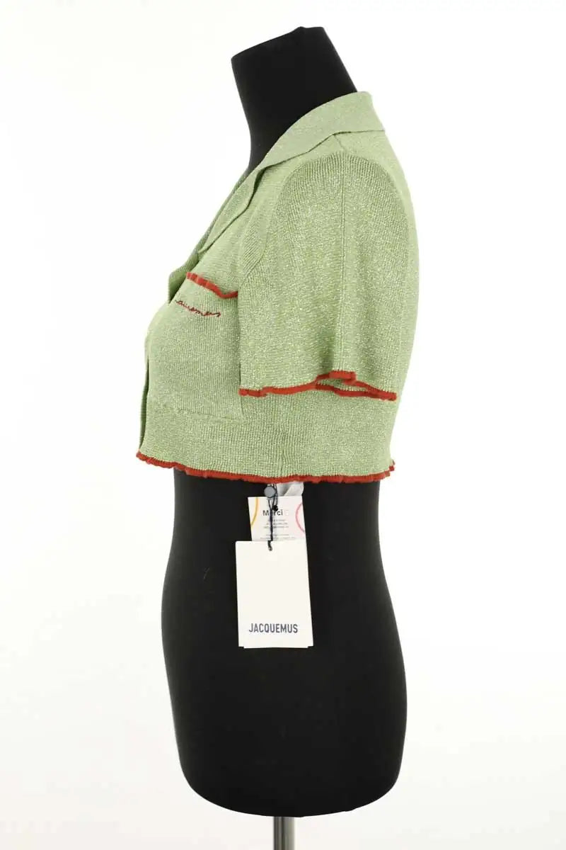 Top Jacquemus Brilho Vert en Viscose