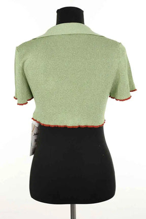 Top Jacquemus Brilho Vert en Viscose
