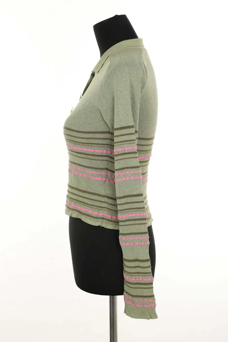 Top Jacquemus Kaki en Viscose