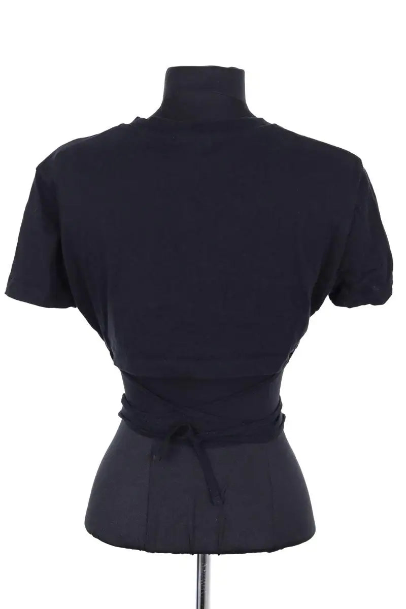 Top Jacquemus Noir en Coton