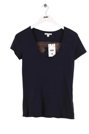 Top James Perse Noir en Coton, taille S - Seconde Main