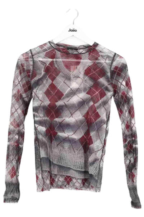 Top Jean Paul Gaultier Gris en Synthétique, taille L - Seconde Main