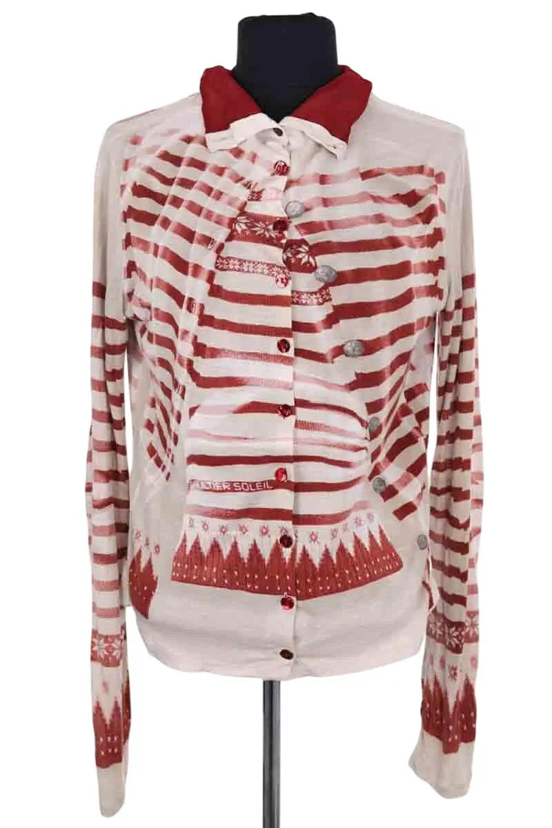 Top Jean Paul Gaultier Marron en Viscose, taille L - Seconde Main