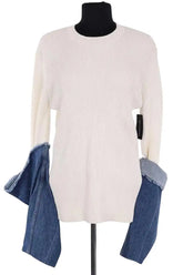 Top JW Anderson Blanc en Coton, taille XL - Seconde Main