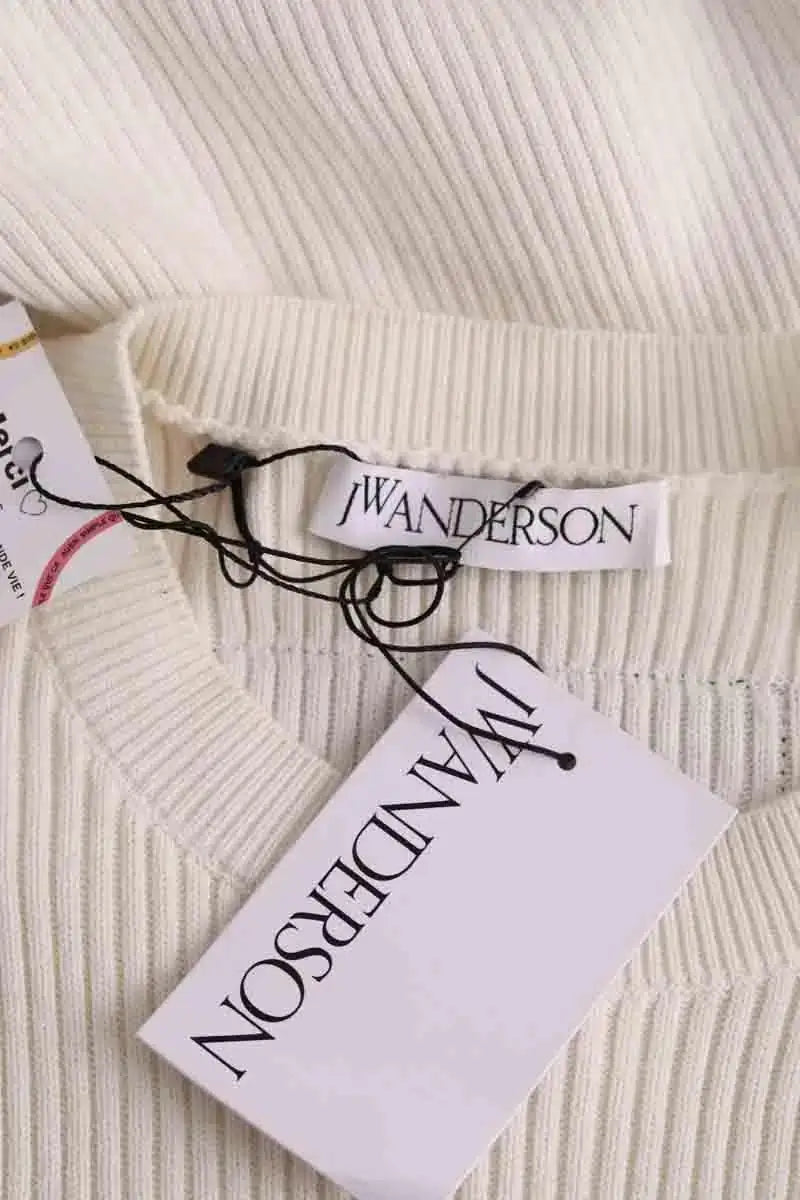 Top JW Anderson Blanc en Coton