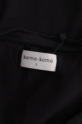 Top Karma Koma Noir en Coton