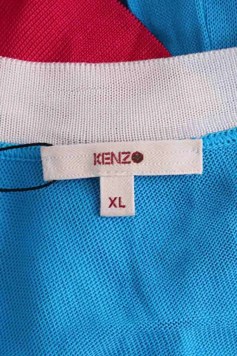 Top Kenzo Bleu en Viscose
