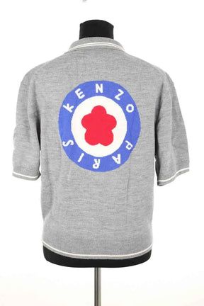 Top Kenzo Gris en Laine