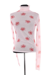 Top Kenzo Rose en Synthétique, taille S - Seconde Main