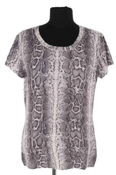 Top Kujten Gris en Cachemire, taille XL - Seconde Main