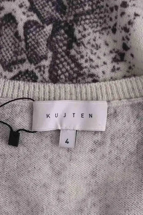 Top Kujten Gris en Cachemire