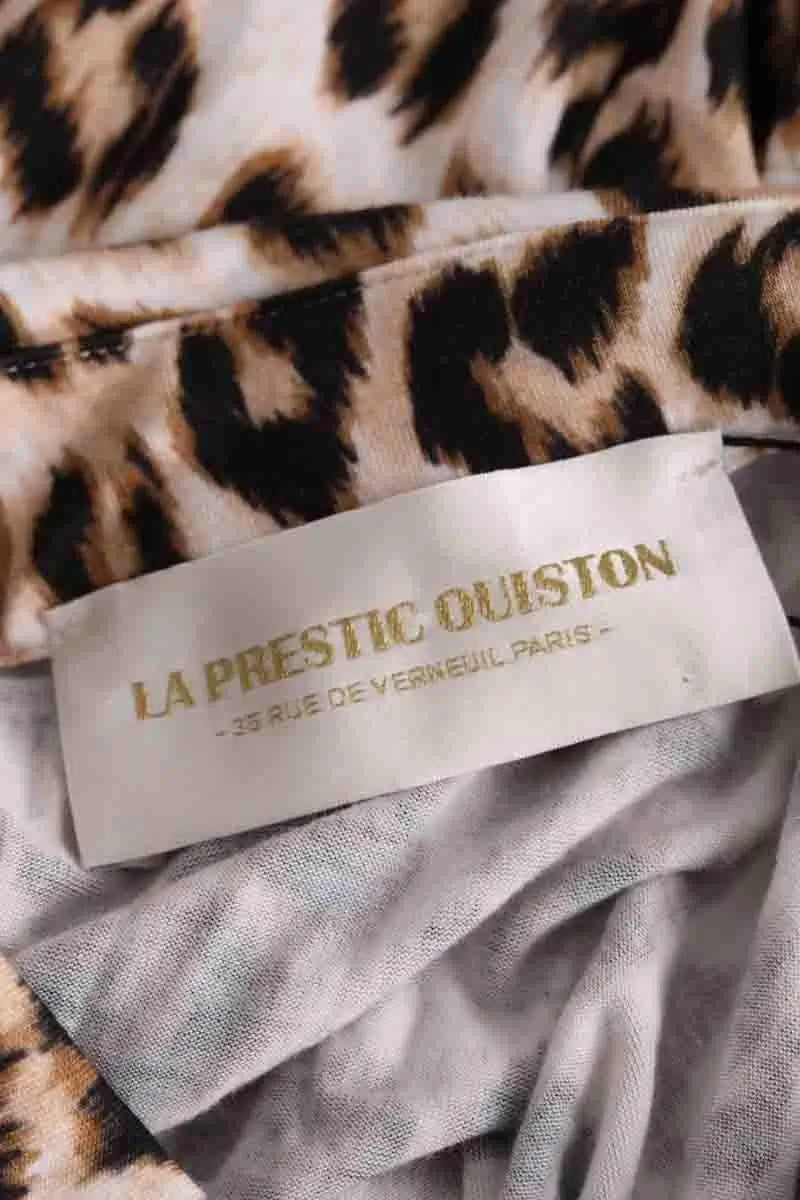 Top La Prestic Ouiston Beige en Viscose