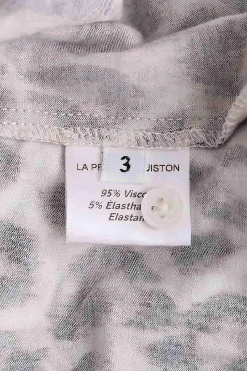 Top La Prestic Ouiston Beige en Viscose