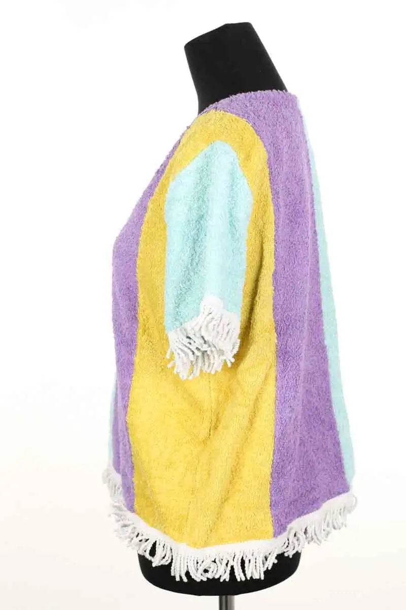 Top La Veste Multicolore en Coton