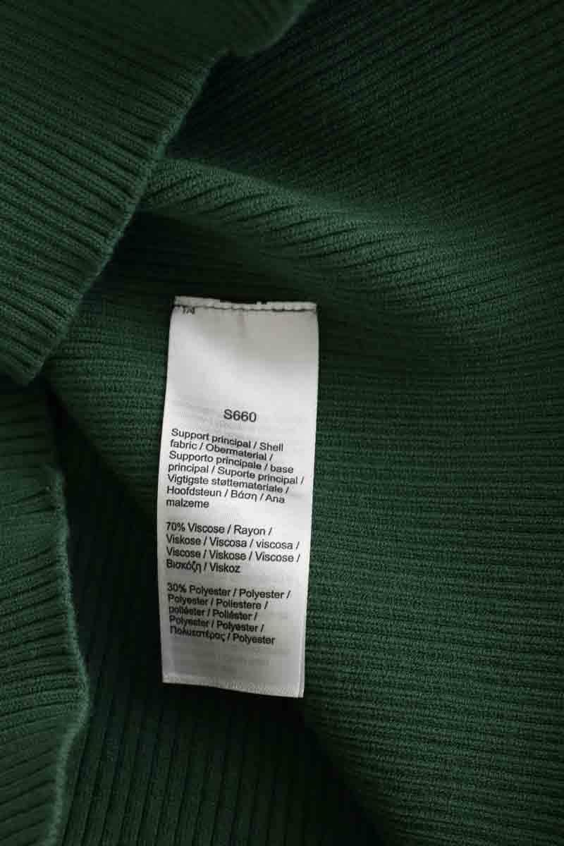 Top Lacoste Vert en Coton