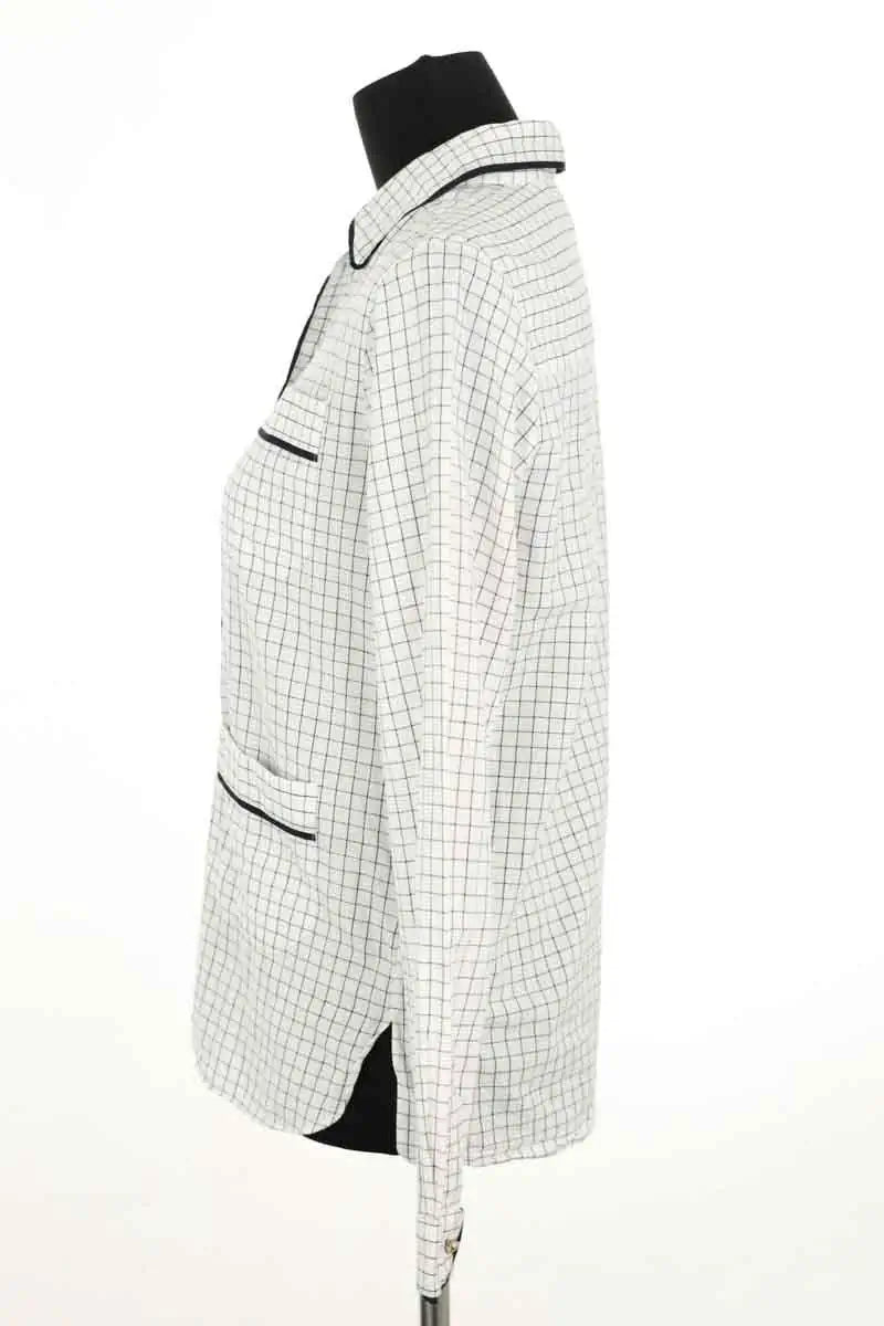 Top Laurence Bras Blanc en Coton