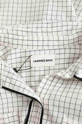 Top Laurence Bras Blanc en Coton