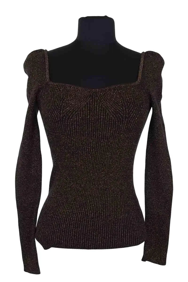Top Liu Jo Noir en Viscose, taille S - Seconde Main