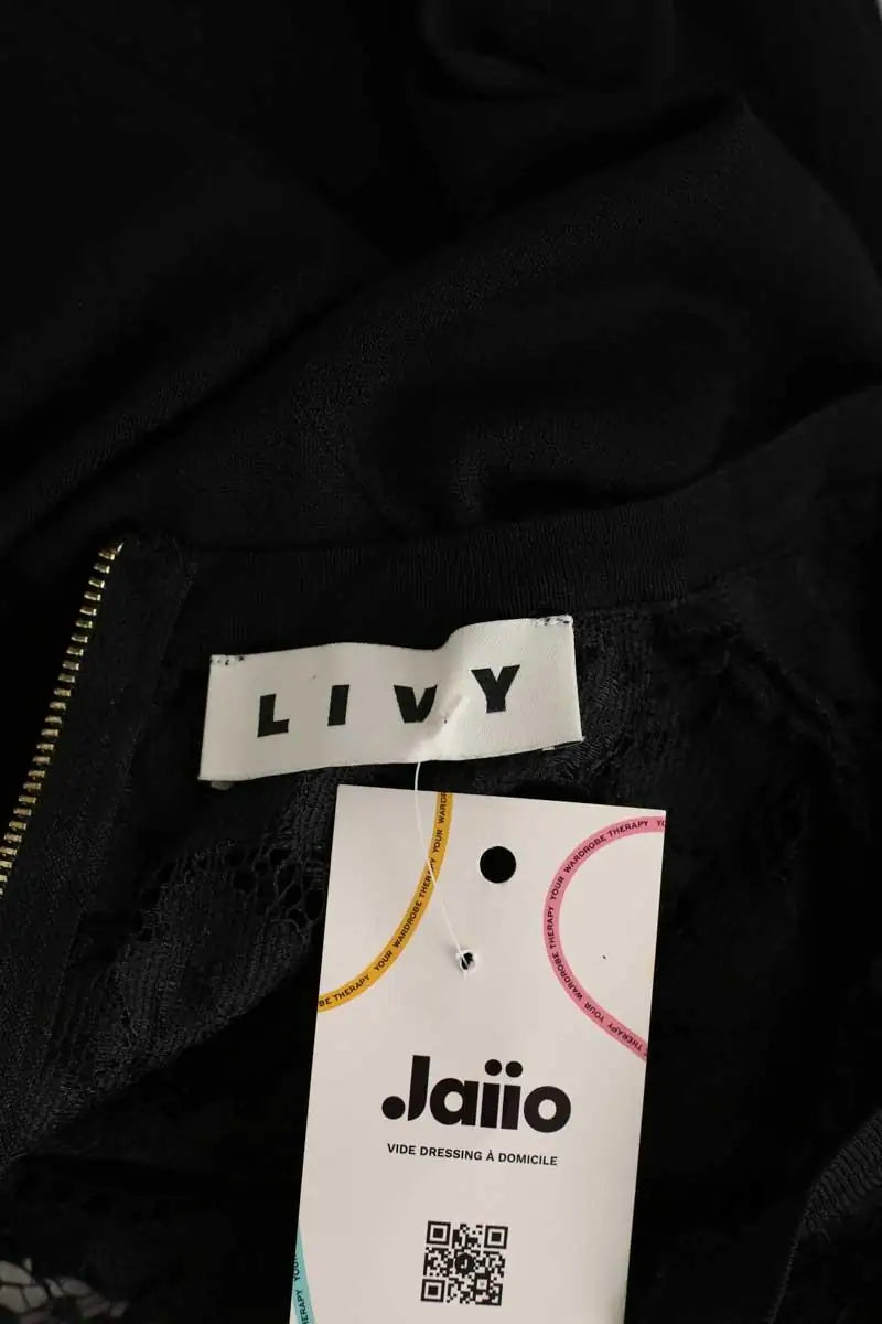 Top Livy Noir en Viscose