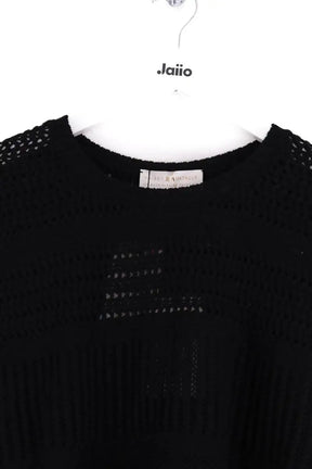 Top Maison Montagut Jamaica Noir en Coton