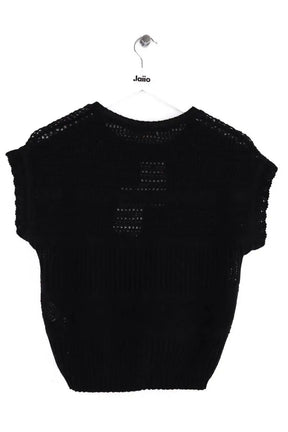 Top Maison Montagut Jamaica Noir en Coton
