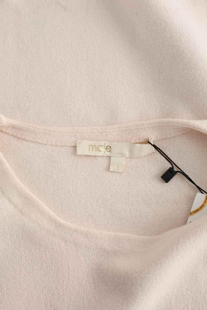 Top Maje Ecru en Viscose