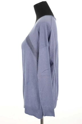 Top Maje Gris en Soie