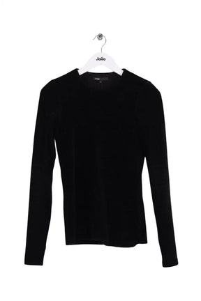 Top Maje Noir en Coton, taille S - Seconde Main