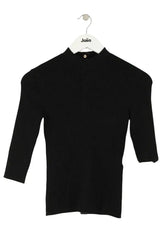 Top Maje Noir en Viscose, taille S - Seconde Main