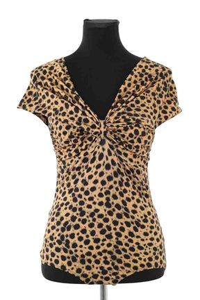 Top Make My Lemonade Marron en Coton, taille M - Seconde Main