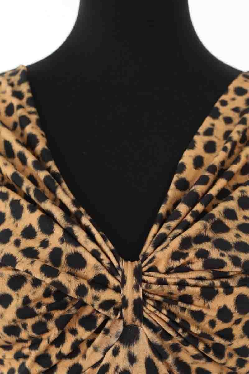 Top Make My Lemonade Marron en Coton