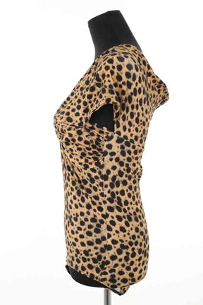 Top Make My Lemonade Marron en Coton