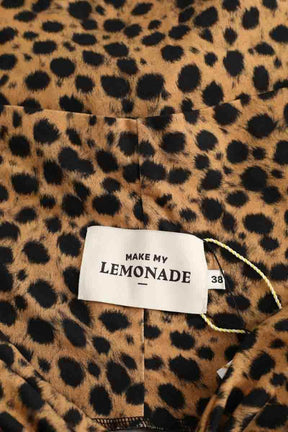 Top Make My Lemonade Marron en Coton