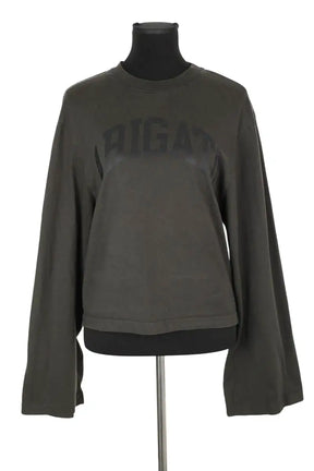 Top manches longues Axel Arigato Gris en Coton, taille S - Seconde Main