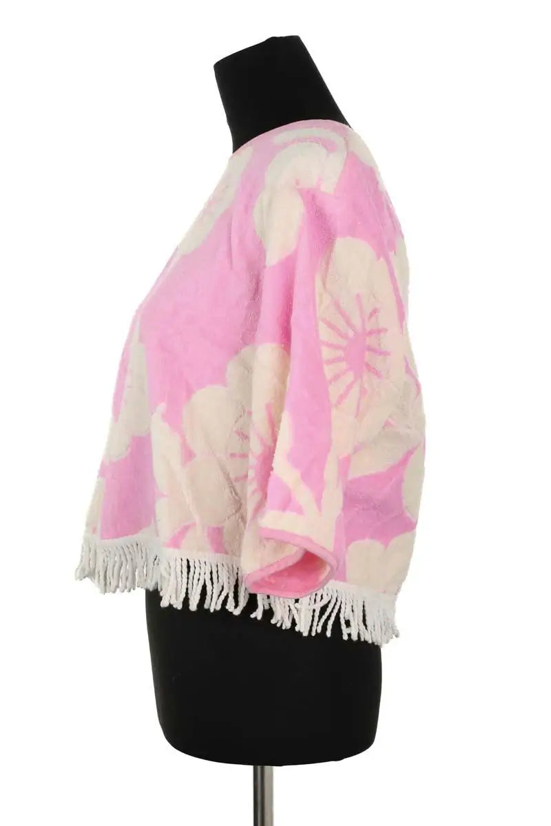 Top Manoush Rose en Coton