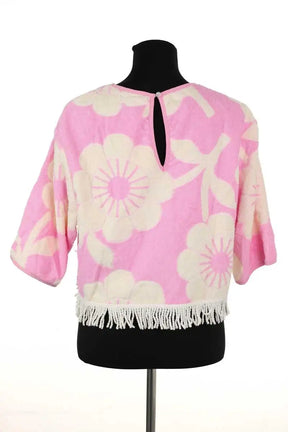 Top Manoush Rose en Coton