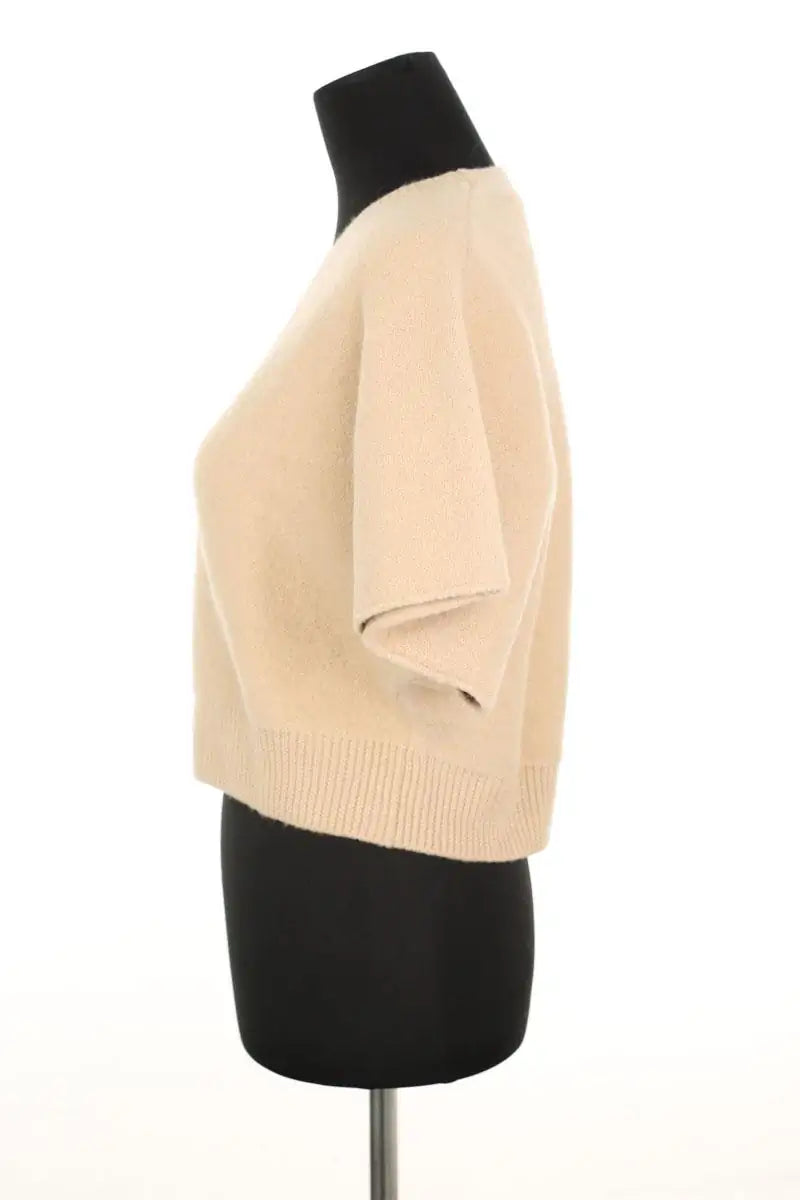 Top Margaux Lonnberg Jarvis Beige en Laine